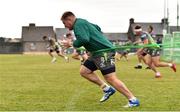 28 August 2018; Conor Carey during Connacht Rugby squad training at the Sportsground in Galway. Photo by Sam Barnes/Sportsfile
