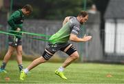 28 August 2018; Eoin McKeon during Connacht Rugby squad training at the Sportsground in Galway. Photo by Sam Barnes/Sportsfile