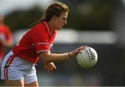 25 August 2018; Libby Coppinger of Cork during the TG4 All-Ireland Ladies Football Senior Championship Semi-Final match between Cork and Donegal at Dr Hyde Park in Roscommon. Photo by Piaras Ó Mídheach/Sportsfile