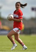 25 August 2018; Eimear Scally of Cork during the TG4 All-Ireland Ladies Football Senior Championship Semi-Final match between Cork and Donegal at Dr Hyde Park in Roscommon. Photo by Piaras Ó Mídheach/Sportsfile