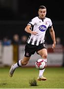 28 August 2018; Michael Duffy of Dundalk during the SSE Airtricity Premier Division match between Dundalk and Shamrock Rovers at Oriel Park in Dundalk, Louth. Photo by Stephen McCarthy/Sportsfile
