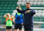 30 August 2018; Republic of Ireland head coach Colin Bell during the Republic of Ireland WNT squad training session at Tallaght Stadium in Dublin. Photo by Matt Browne/Sportsfile