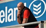 31 August 2018; Ulster Rugby head coach Dan McFarland during the Ulster Rugby Captain's Run at the Kingspan Stadium in Belfast. Photo by Oliver McVeigh/Sportsfile