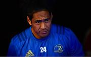 31 August 2018; Joe Tomane of Leinster ahead of the Guinness PRO14 Round 1 match between Cardiff Blues and Leinster at the BT Cardiff Arms Park in Cardiff, Wales. Photo by Ramsey Cardy/Sportsfile