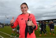31 August 2018; Amanda Budden of Republic of Ireland following the 2019 FIFA Women's World Cup Qualifier match between Republic of Ireland and Northern Ireland at Tallaght Stadium in Dublin. Photo by Stephen McCarthy/Sportsfile
