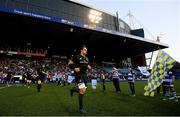 31 August 2018; Rhys Ruddock of Leinster runs out ahead of the Guinness PRO14 Round 1 match between Cardiff Blues and Leinster at the BT Cardiff Arms Park in Cardiff, Wales. Photo by Ramsey Cardy/Sportsfile