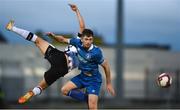 31 August 2018; Karl O'Sullivan of Limerick in action against Michael Duffy of Dundalk during the SSE Airtricity League Premier Division match between Limerick and Dundalk at the Markets Field in Limerick. Photo by Diarmuid Greene/Sportsfile