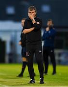 31 August 2018; Dundalk manager Stephen Kenny during the SSE Airtricity League Premier Division match between Limerick and Dundalk at the Markets Field in Limerick. Photo by Diarmuid Greene/Sportsfile