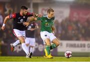 31 August 2018; Karl Sheppard of Cork City in action against Patrick McClean of Sligo Rovers during the SSE Airtricity League Premier Division match between Cork City and Sligo Rovers at Turner's Cross in Cork. Photo by Eóin Noonan/Sportsfile