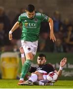 31 August 2018; Graham Cummins of Cork City in action against Patrick McClean of Sligo Rovers during the SSE Airtricity League Premier Division match between Cork City and Sligo Rovers at Turner's Cross in Cork. Photo by Eóin Noonan/Sportsfile