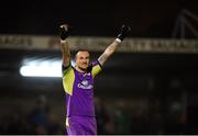 31 August 2018; Mitchell Beeney of Sligo Rovers celebrates after his side scored their second goal during the SSE Airtricity League Premier Division match between Cork City and Sligo Rovers at Turner's Cross in Cork. Photo by Eóin Noonan/Sportsfile