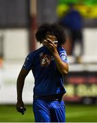 31 August 2018; Bastien Héry of Waterford reacts after the SSE Airtricity League Premier Division match between St Patrick's Athletic and Waterford at Richmond Park in Dublin. Photo by Harry Murphy/Sportsfile
