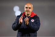 31 August 2018; Sligo Rovers manager Gerard Lyttle following the SSE Airtricity League Premier Division match between Cork City and Sligo Rovers at Turner's Cross in Cork. Photo by Eóin Noonan/Sportsfile