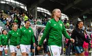 31 August 2018; Louise Quinn of Republic of Ireland during the 2019 FIFA Women's World Cup Qualifier match between Republic of Ireland and Northern Ireland at Tallaght Stadium in Dublin. Photo by Stephen McCarthy/Sportsfile