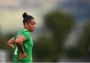 31 August 2018; Rianna Jarrett of Republic of Ireland during the 2019 FIFA Women's World Cup Qualifier match between Republic of Ireland and Northern Ireland at Tallaght Stadium in Dublin. Photo by Stephen McCarthy/Sportsfile