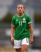 31 August 2018; Katie McCabe of Republic of Ireland during the 2019 FIFA Women's World Cup Qualifier match between Republic of Ireland and Northern Ireland at Tallaght Stadium in Dublin. Photo by Stephen McCarthy/Sportsfile