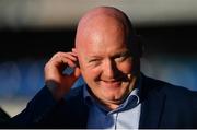 31 August 2018; Dragons head coach and Premier Sports analyst Bernard Jackman ahead of the Guinness PRO14 Round 1 match between Cardiff Blues and Leinster at the BT Cardiff Arms Park in Cardiff, Wales. Photo by Ramsey Cardy/Sportsfile