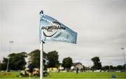 1 September 2018; A general view of a sideline flag prior to the U19 Interprovincial Championship match between Leinster and Connacht at Galwegians RFC in Galway. Photo by David Fitzgerald/Sportsfile