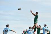 1 September 2018; Jarrad Butler of Connacht wins a line-out during the Guinness PRO14 Round 1 match between Connacht and Glasgow Warriors at the Sportsground in Galway. Photo by Seb Daly/Sportsfile