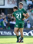 1 September 2018; Craig Ronaldson of Connacht, right, is consoled by team-mate James Mitchell after missing a late penalty during the Guinness PRO14 Round 1 match between Connacht and Glasgow Warriors at the Sportsground in Galway. Photo by Seb Daly/Sportsfile