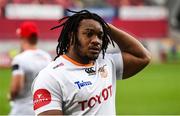 1 September 2018; Joseph Dweba of Toyota Cheetahs after the Guinness PRO14 Round 1 match between Munster and Toyota Cheetahs at Thomond Park in Limerick. Photo by Diarmuid Greene/Sportsfile