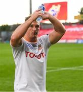1 September 2018; Luan de Bruin of Toyota Cheetahs applauds supporters after the Guinness PRO14 Round 1 match between Munster and Toyota Cheetahs at Thomond Park in Limerick. Photo by Diarmuid Greene/Sportsfile
