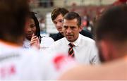 1 September 2018; Toyota Cheetahs director of rugby Franco Smith speaks to his players after the Guinness PRO14 Round 1 match between Munster and Toyota Cheetahs at Thomond Park in Limerick. Photo by Diarmuid Greene/Sportsfile