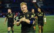31 August 2018; James Tracy of Leinster following the Guinness PRO14 Round 1 match between Cardiff Blues and Leinster at the BT Cardiff Arms Park in Cardiff, Wales. Photo by Ramsey Cardy/Sportsfile