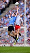 2 September 2018; Brian Fenton of Dublin in action against Colm Cavanagh of Tyrone during the GAA Football All-Ireland Senior Championship Final match between Dublin and Tyrone at Croke Park in Dublin. Photo by Stephen McCarthy/Sportsfile
