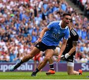 2 September 2018; Niall Scully of Dublin celebrates after scoring his side's second goal during the GAA Football All-Ireland Senior Championship Final match between Dublin and Tyrone at Croke Park in Dublin. Photo by Seb Daly/Sportsfile