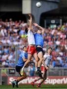 2 September 2018; Colm Cavanagh of Tyrone in action against Brian Fenton of Dublin during the GAA Football All-Ireland Senior Championship Final match between Dublin and Tyrone at Croke Park in Dublin. Photo by Seb Daly/Sportsfile