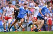 2 September 2018; Niall Scully of Dublin celebrates after scoring his side's second goal during to the GAA Football All-Ireland Senior Championship Final match between Dublin and Tyrone at Croke Park in Dublin. Photo by Eóin Noonan/Sportsfile
