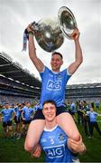 2 September 2018; Philip McMahon, top and John Small of Dublin celebrate following the GAA Football All-Ireland Senior Championship Final match between Dublin and Tyrone at Croke Park in Dublin. Photo by Stephen McCarthy/Sportsfile