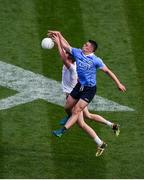 2 September 2018; Brian Howard of Dublin in action against Colm Cavanagh of Tyrone during the GAA Football All-Ireland Senior Championship Final match between Dublin and Tyrone at Croke Park in Dublin. Photo by Daire Brennan/Sportsfile
