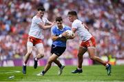 2 September 2018; Kevin McManamon of Dublin in action against Rory Brennan, left, and Michael McKernan of Tyrone during the GAA Football All-Ireland Senior Championship Final match between Dublin and Tyrone at Croke Park in Dublin. Photo by Stephen McCarthy/Sportsfile