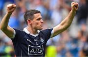 2 September 2018; Stephen Cluxton of Dublin celebrates after the GAA Football All-Ireland Senior Championship Final match between Dublin and Tyrone at Croke Park in Dublin. Photo by Brendan Moran/Sportsfile