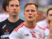 2 September 2018; A tearful Kieran McGeary of Tyrone after the GAA Football All-Ireland Senior Championship Final match between Dublin and Tyrone at Croke Park in Dublin. Photo by Brendan Moran/Sportsfile