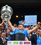 2 September 2018; Kevin McManamon of Dublin lifts the Sam Maguire Cup following the GAA Football All-Ireland Senior Championship Final match between Dublin and Tyrone at Croke Park in Dublin. Photo by Seb Daly/Sportsfile