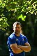3 September 2018; Fergus McFadden poses for a portrait after a Leinster Rugby Press Conference at Leinster Rugby Headquarters in Dublin. Photo by Brendan Moran/Sportsfile