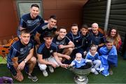 3 September 2018; Members of the Dublin team with supporters during the All-Ireland Senior Football Champions visit to Our Lady's Children's Hospital, Crumlin in Dublin. Photo by Piaras Ó Mídheach/Sportsfile