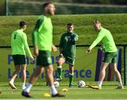 3 September 2018; Republic of Ireland assistant manager Roy Keane during squad training at the FAI National Training Centre in Abbotstown, Dublin. Photo by Stephen McCarthy/Sportsfile