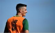 3 September 2018; Ciaran Clark during Republic of Ireland squad training at the FAI National Training Centre in Abbotstown, Dublin. Photo by Stephen McCarthy/Sportsfile
