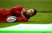 3 September 2018; Conor Murray during Munster Rugby squad training at the University of Limerick in Limerick. Photo by Diarmuid Greene/Sportsfile