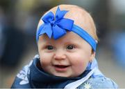 3 September 2018; Dublin supporter Connie Lismore, age 5 months, from Smithfield, during the Dublin All-Ireland Football Winning team homecoming at Smithfield in Dublin. Photo by David Fitzgerald/Sportsfile