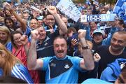 3 September 2018; Dublin supporters during the Dublin All-Ireland Football Winning team homecoming at Smithfield in Dublin. Photo by David Fitzgerald/Sportsfile