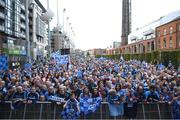 3 September 2018; Dublin supporters during the Dublin All-Ireland Football Winning team homecoming at Smithfield in Dublin. Photo by David Fitzgerald/Sportsfile