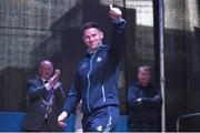 3 September 2018; Philip McMahon during the Dublin All-Ireland Football Winning team homecoming at Smithfield in Dublin. Photo by David Fitzgerald/Sportsfile