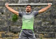 4 September 2018; Jarrad Butler during Connacht Rugby squad training at the Sportsground in Galway. Photo by Harry Murphy/Sportsfile