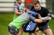 4 September 2018; Colan O'Donnell during Connacht Rugby squad training at the Sportsground in Galway. Photo by Harry Murphy/Sportsfile