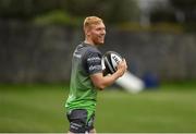 4 September 2018; Rory Scholes during Connacht Rugby squad training at the Sportsground in Galway. Photo by Harry Murphy/Sportsfile